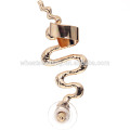 best selling newly punk serpentine fancy snake shape stud animal earring